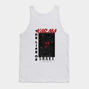 KARMA snake life Tank Top